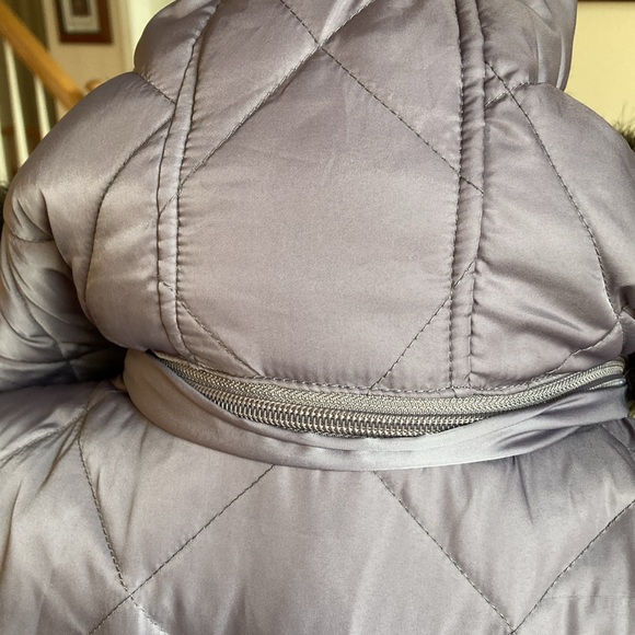 Kenneth Cole Reaction silver/gray winter coat - Picture 4 of 10